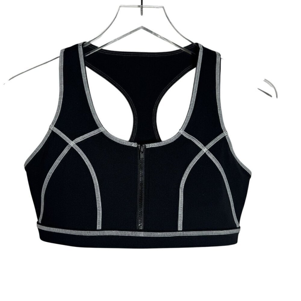 Spiritual Gangster Size Small Vera Zip-Front Dream Tech Eco Jersey Sports Bra